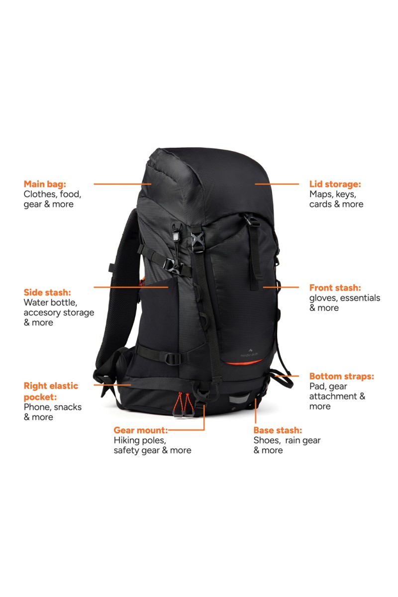 Nordic Drift Trail RCS backpack 33L
