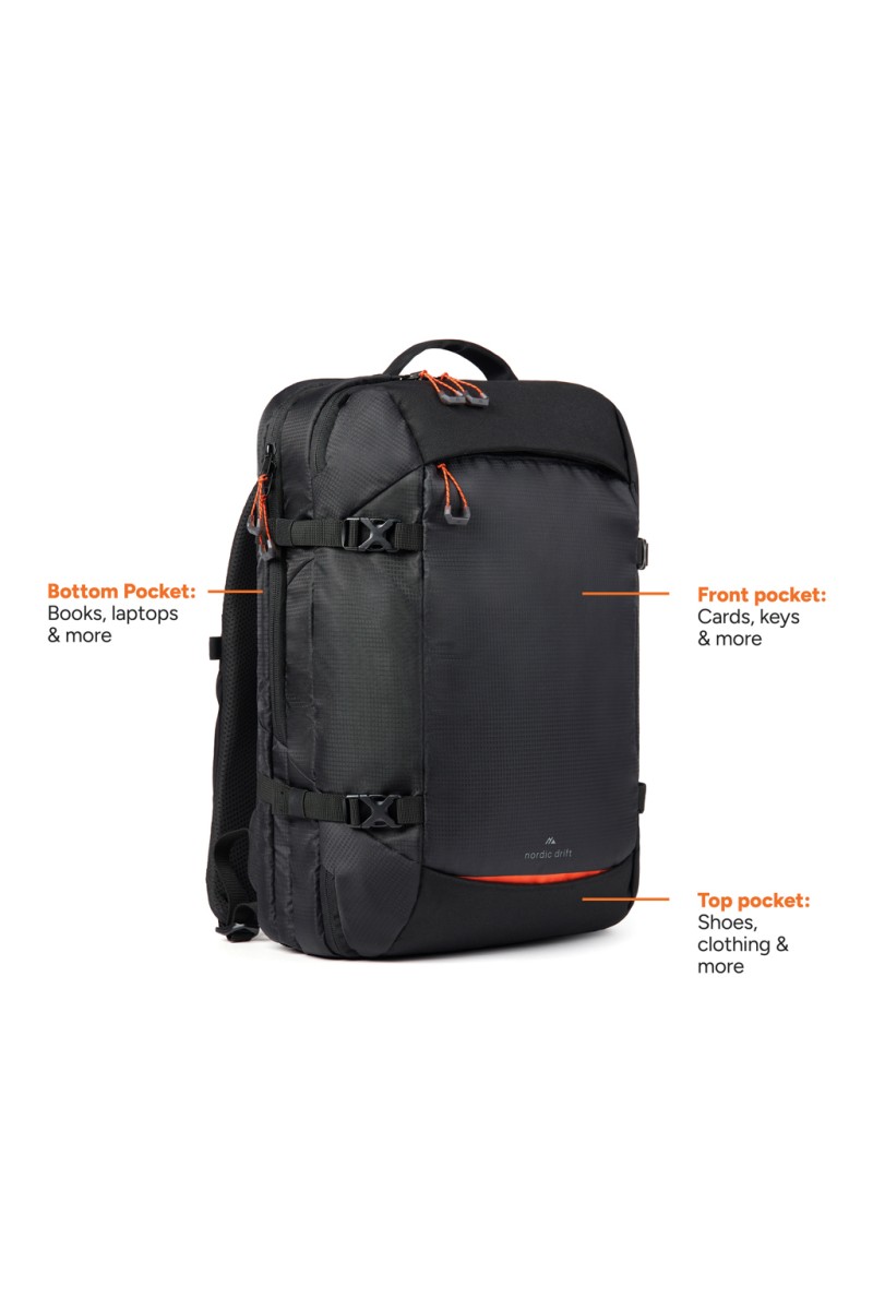 Nordic Drift RCS Travelling backpack 25L