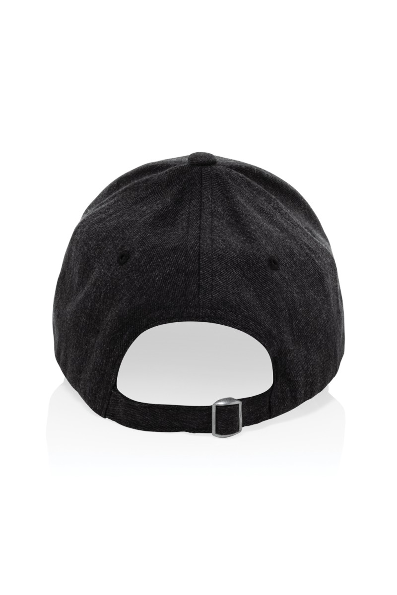 Milo AWARE™ recycled heather 6 panel cap 200gr