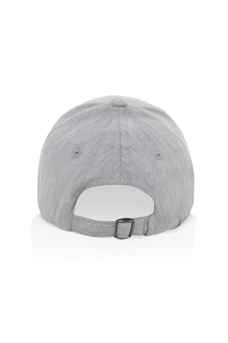 Milo AWARE™ recycled heather 6 panel cap 200gr
