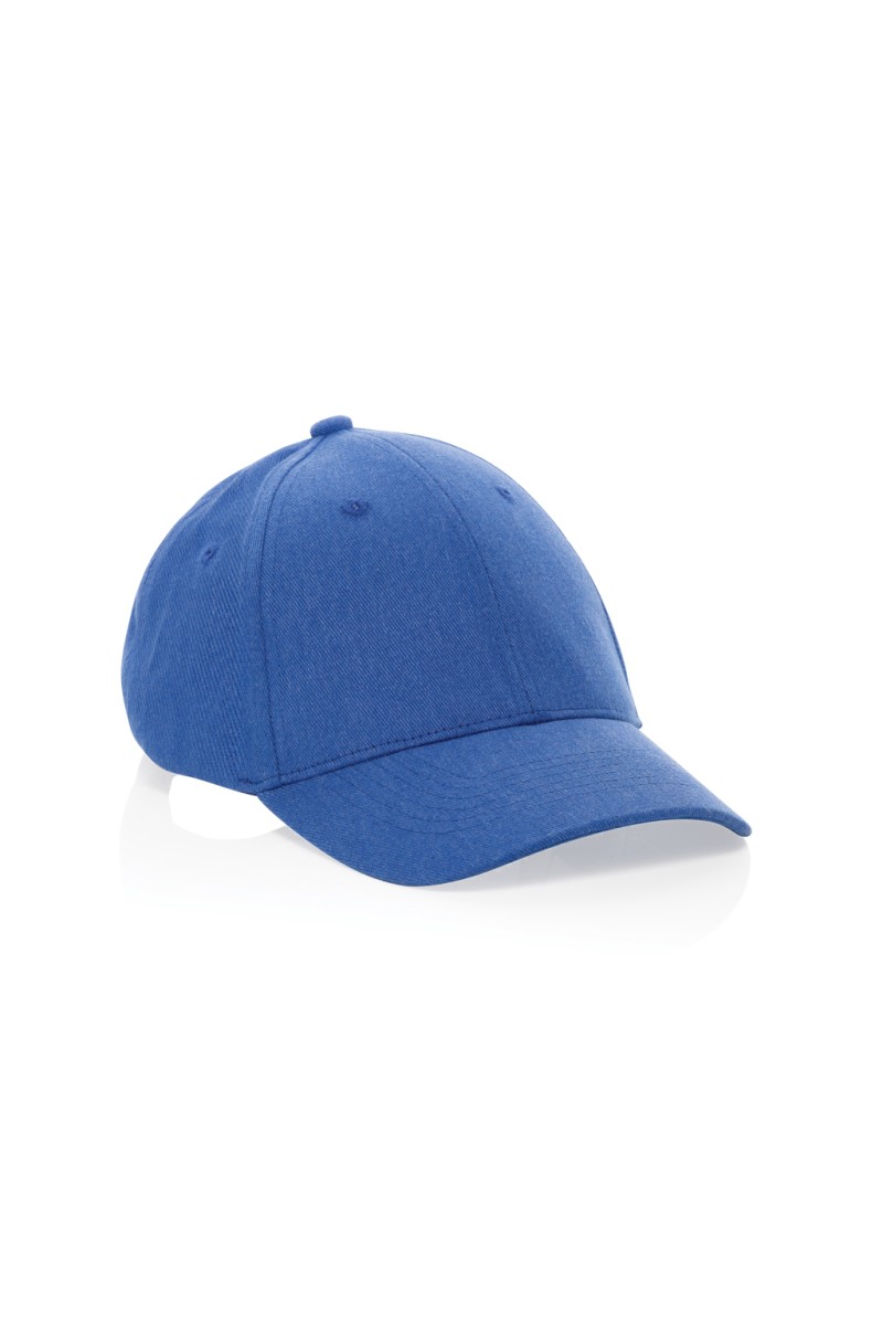 Milo AWARE™ recycled heather 6 panel cap 200gr