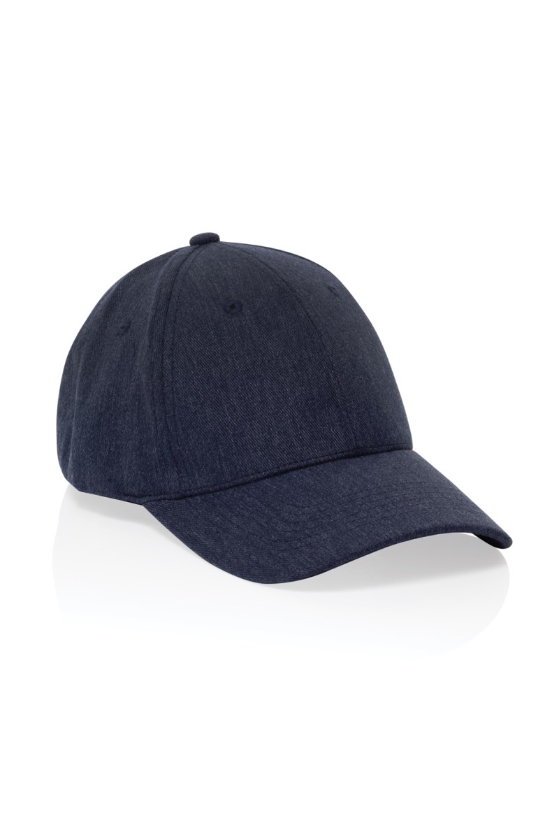 Milo AWARE™ recycled heather 6 panel cap 200gr