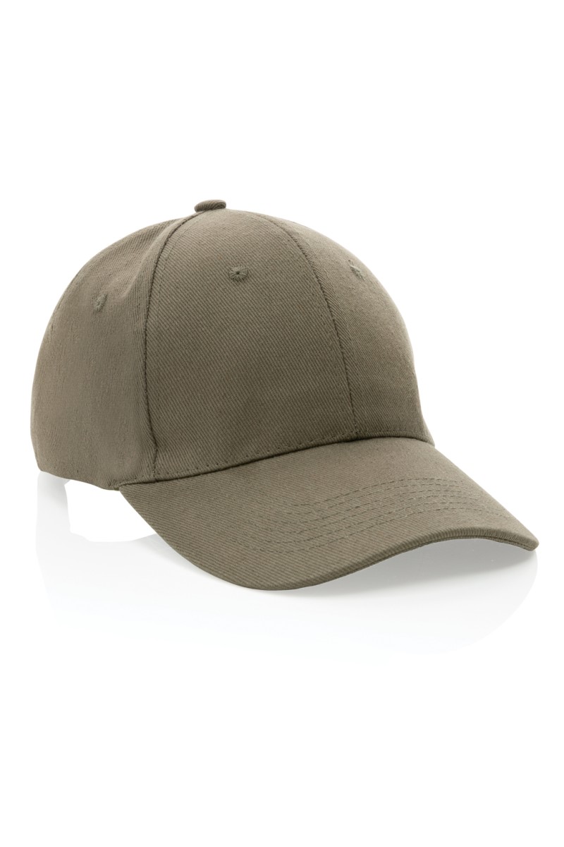 Impact 6 panel 280gr Recycled cotton cap with AWARE™ tracer