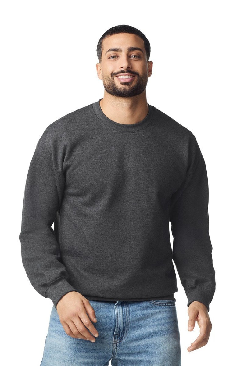 SOFTSTYLE™ MIDWEIGHT FLEECE ADULT CREWNECK
