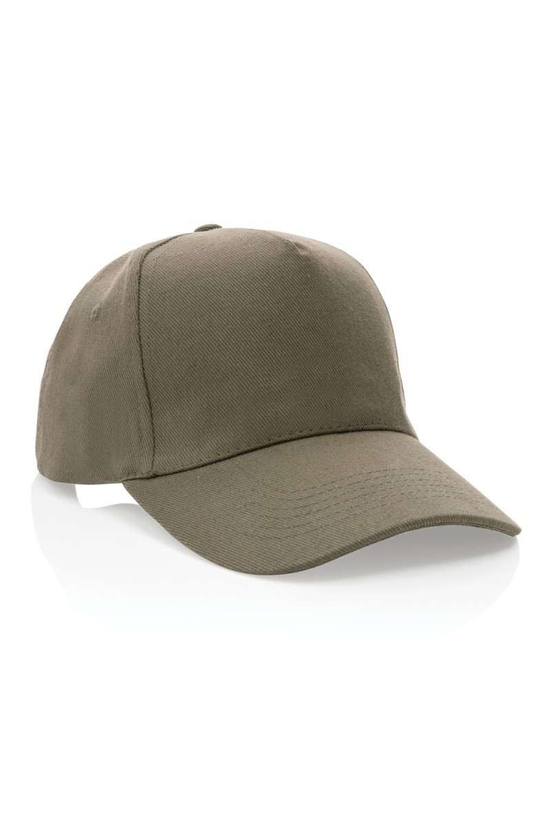Impact 5panel 280gr Recycled cotton cap with AWARE™ tracer