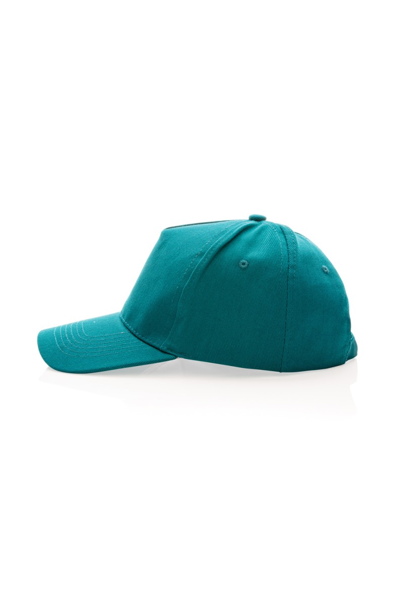 Impact 5panel 280gr Recycled cotton cap with AWARE™ tracer