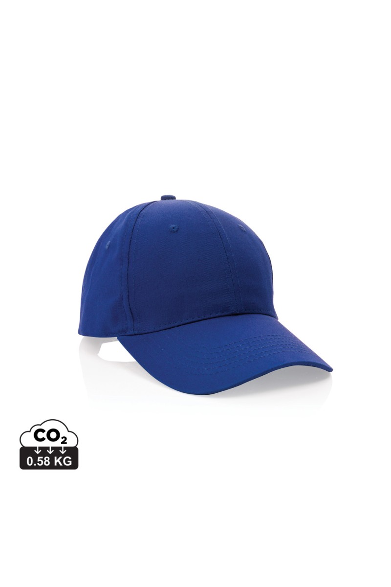 Impact 6 panel 190gr Recycled cotton cap with AWARE™ tracer