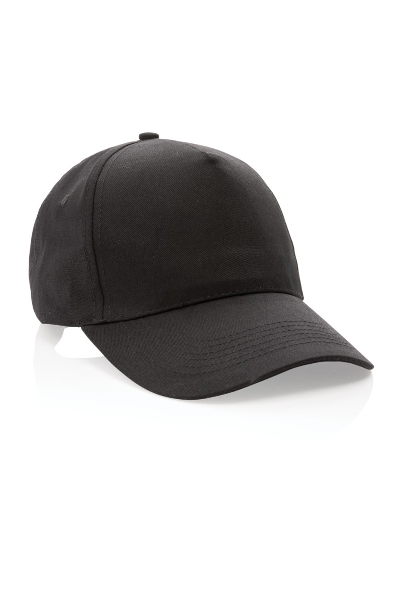 Impact 5 panel 190gr Recycled cotton cap with AWARE™ tracer
