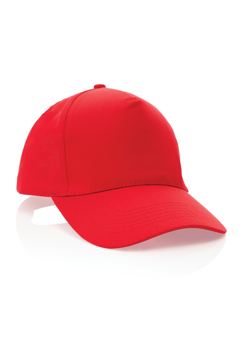 Impact 5 panel 190gr Recycled cotton cap with AWARE™ tracer