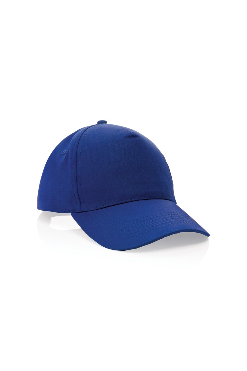 Impact 5 panel 190gr Recycled cotton cap with AWARE™ tracer