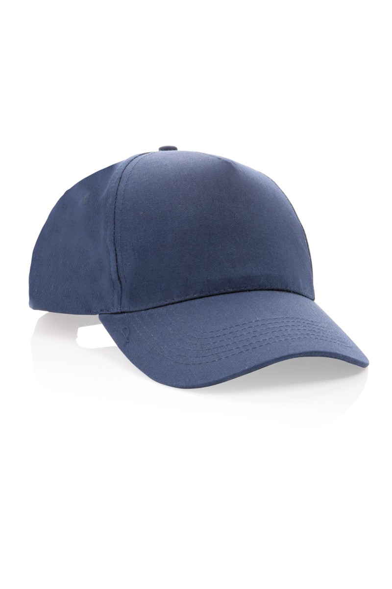 Impact 5 panel 190gr Recycled cotton cap with AWARE™ tracer