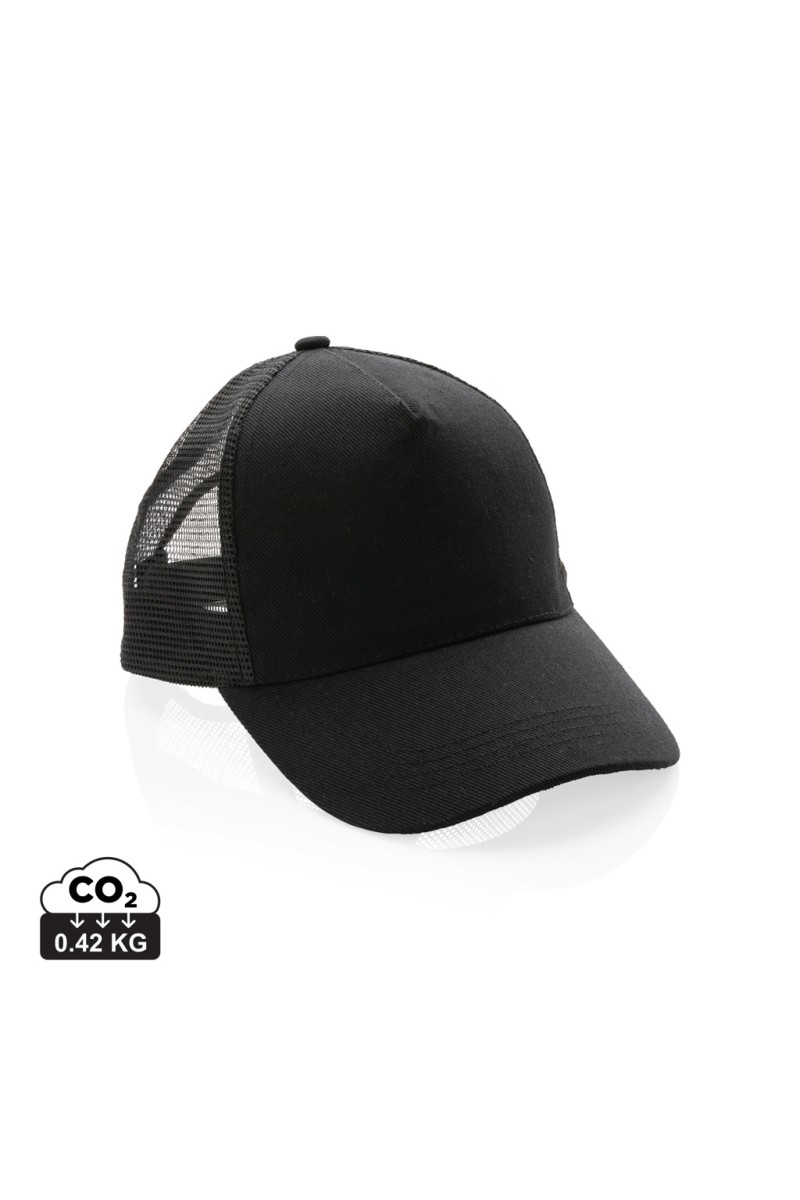 Șapcă Trucker Impact AWARE™ 5 panele, bumbac pieptănat 190gr