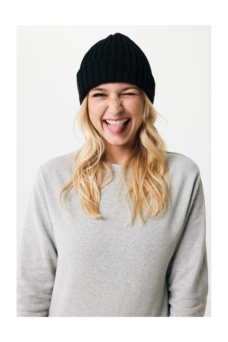 Kennedi AWARE™ Polylana® beanie with large rib