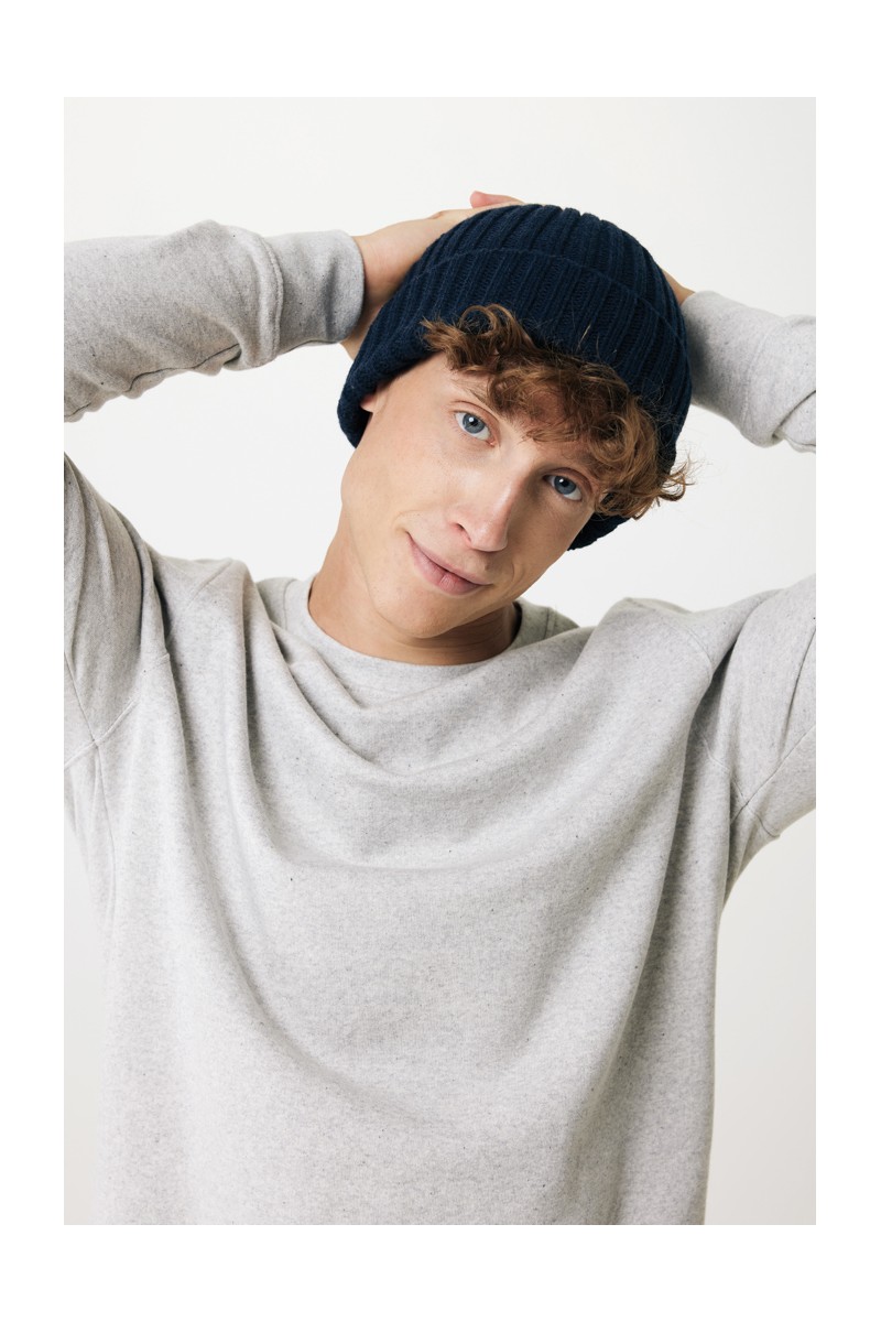 Kennedi AWARE™ Polylana® beanie with large rib