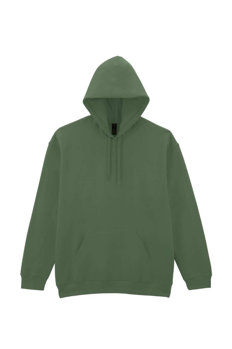 SOFTSTYLE™ MIDWEIGHT FLEECE ADULT HOODIE