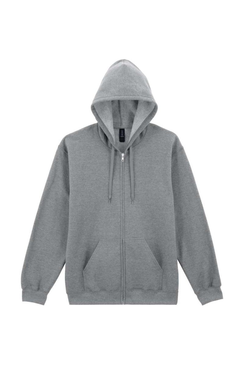 Hanorac cu fermoar și glugă fleece pentru bărbați Gildan Softstyle™
