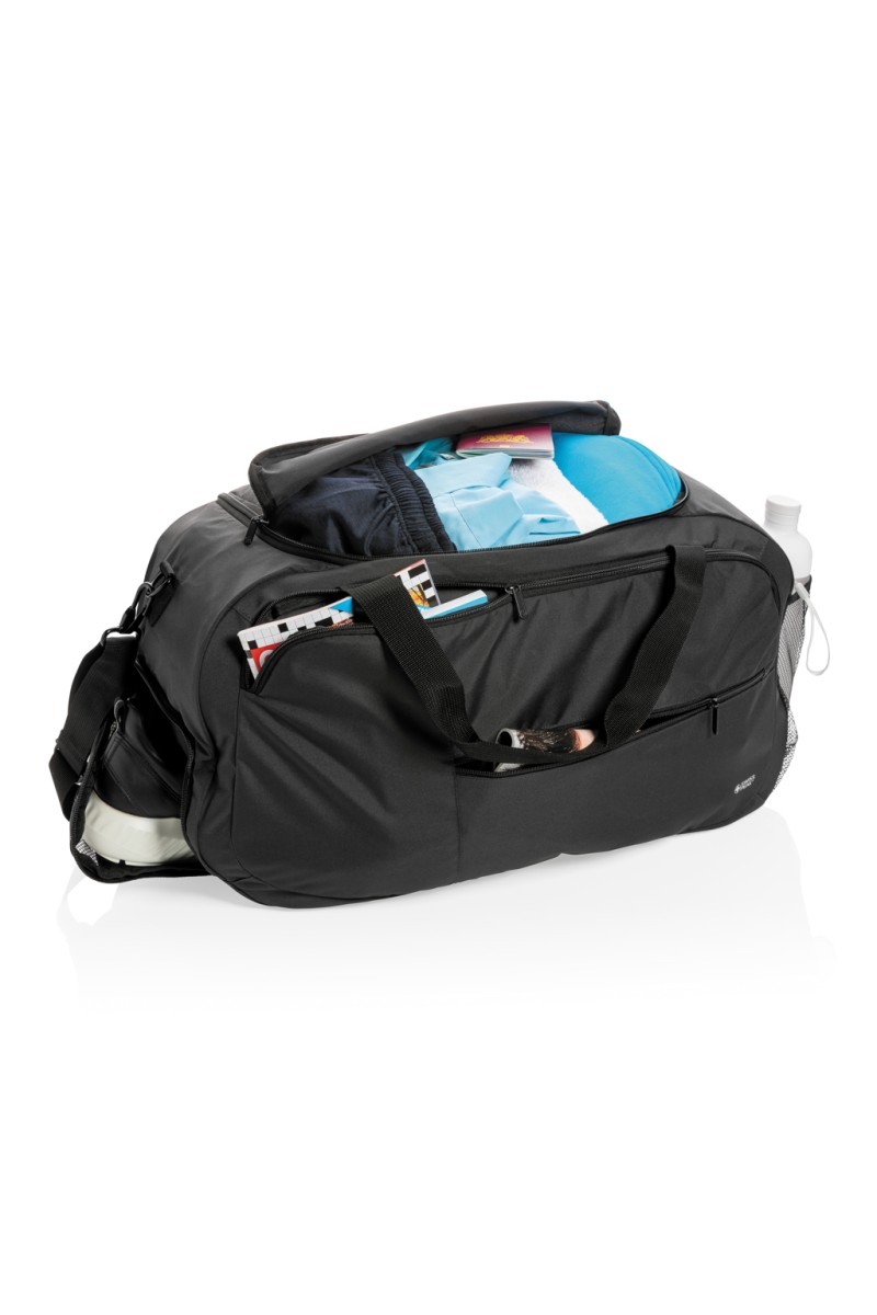 Geantă voiaj model sport Swiss Peak AWARE™ RPET reciclat
