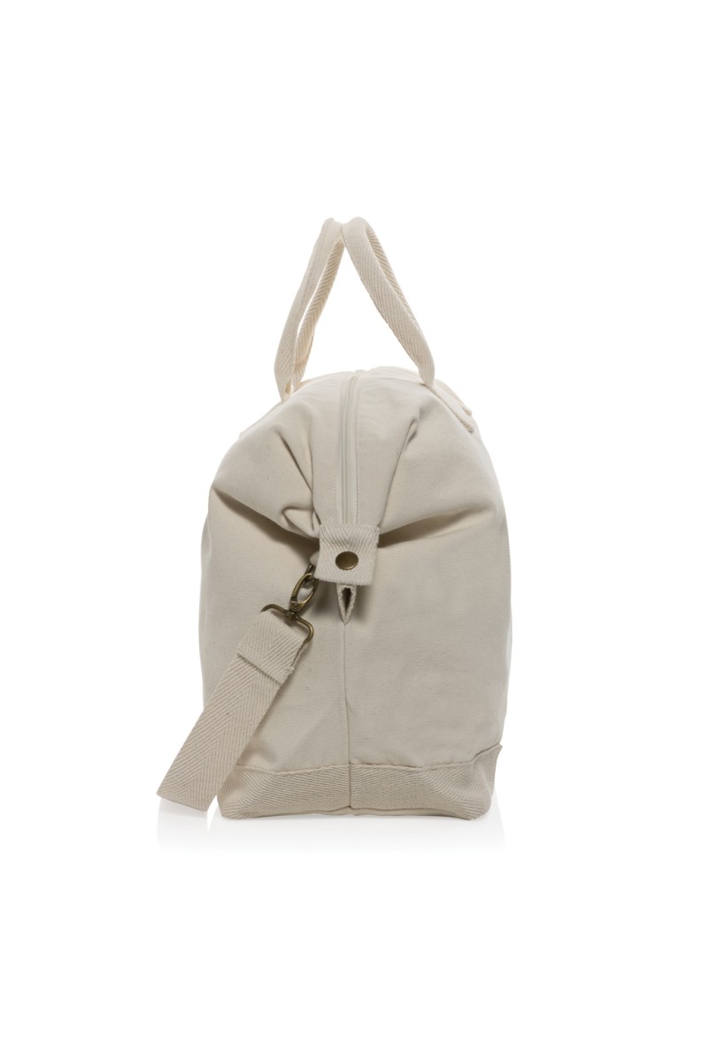 Kezar AWARE™ 500 gsm recycled canvas deluxe weekend bag