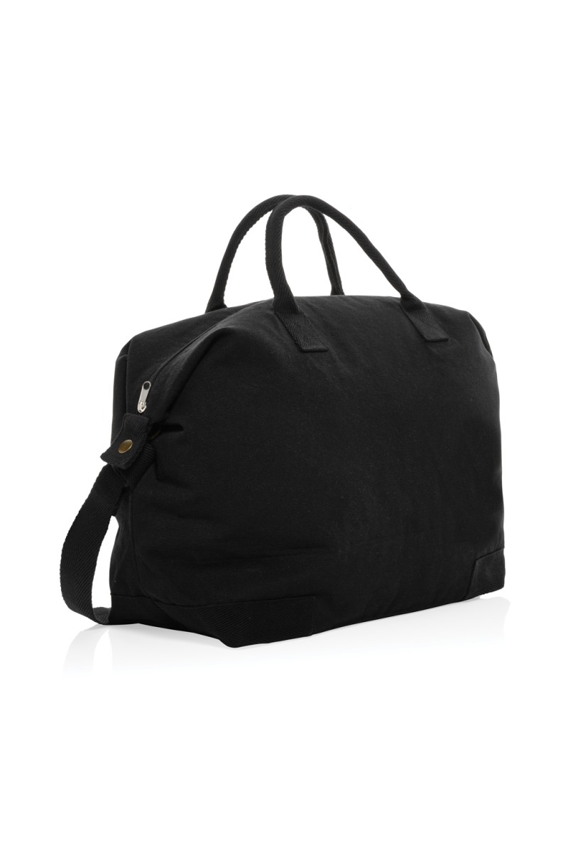 Kezar AWARE™ 500 gsm recycled canvas deluxe weekend bag
