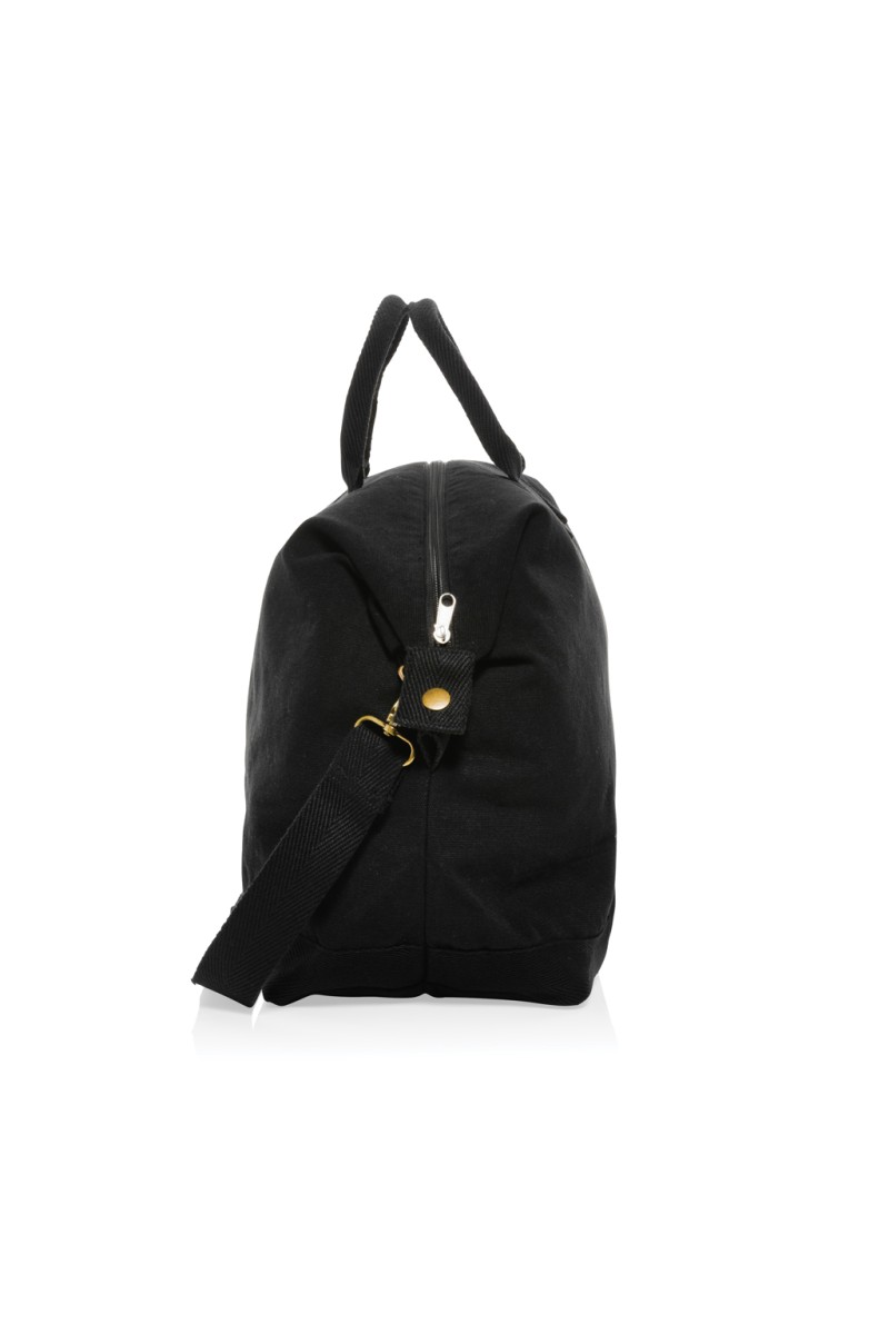 Kezar AWARE™ 500 gsm recycled canvas deluxe weekend bag
