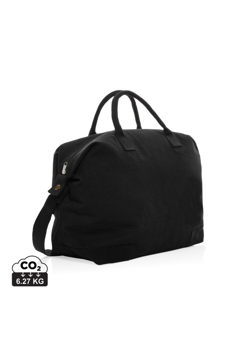 Kezar AWARE™ 500 gsm recycled canvas deluxe weekend bag