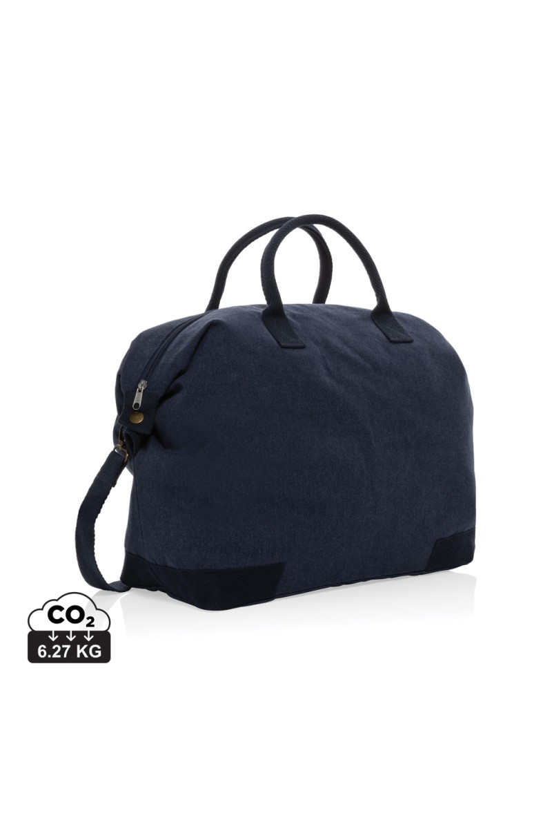 Kezar AWARE™ 500 gsm recycled canvas deluxe weekend bag