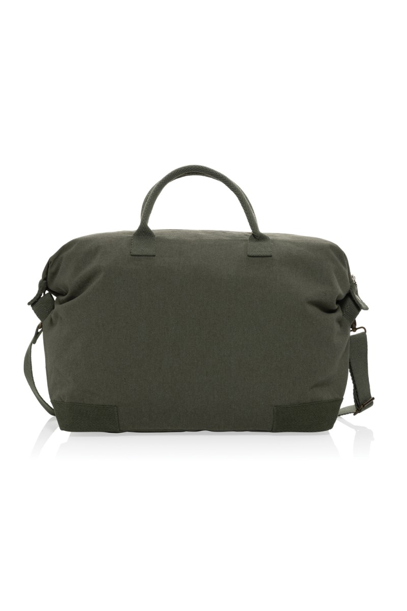 Kezar AWARE™ 500 gsm recycled canvas deluxe weekend bag
