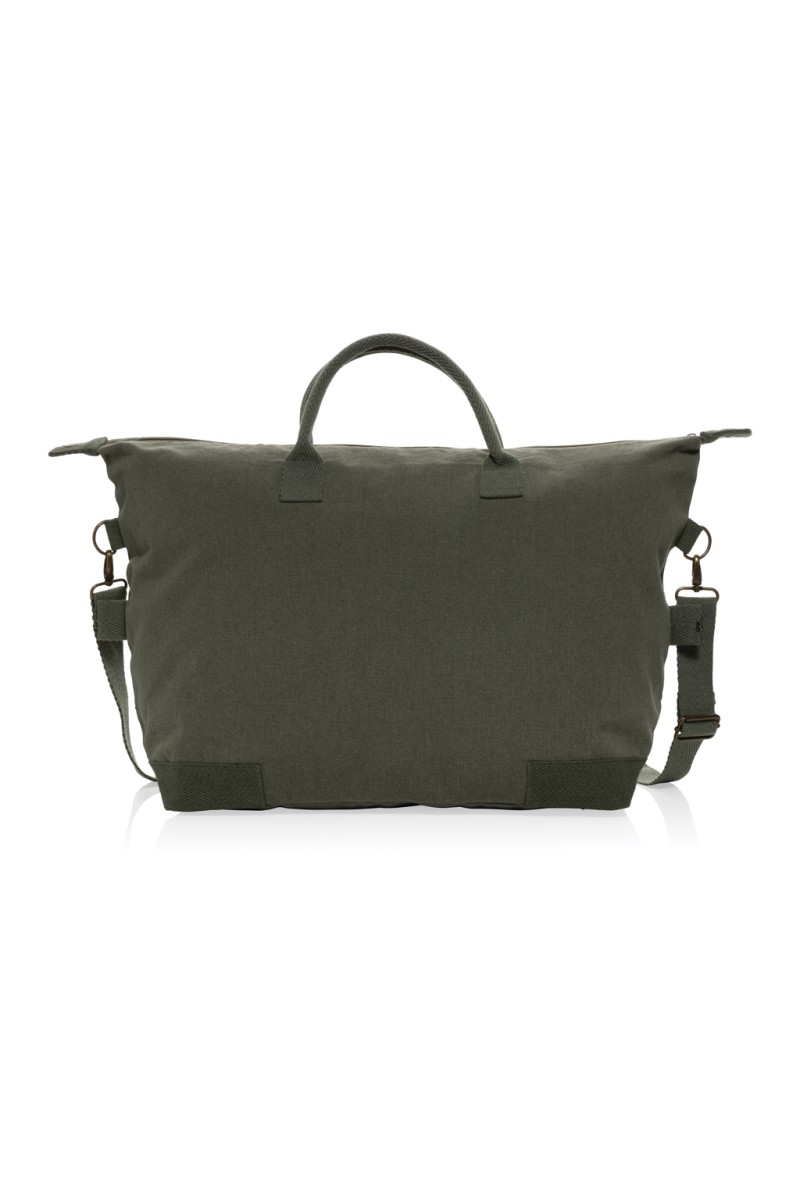 Kezar AWARE™ 500 gsm recycled canvas deluxe weekend bag