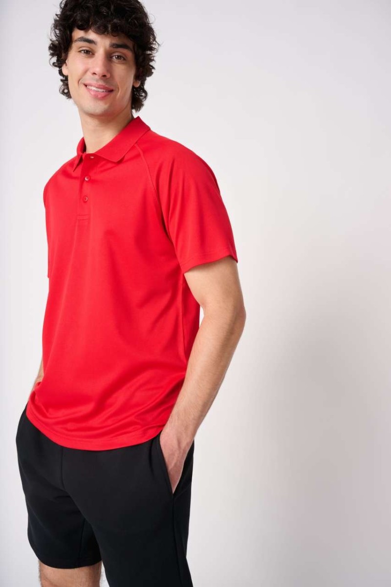 Tricou polo din poliester pentru bărbați iDeal Basic