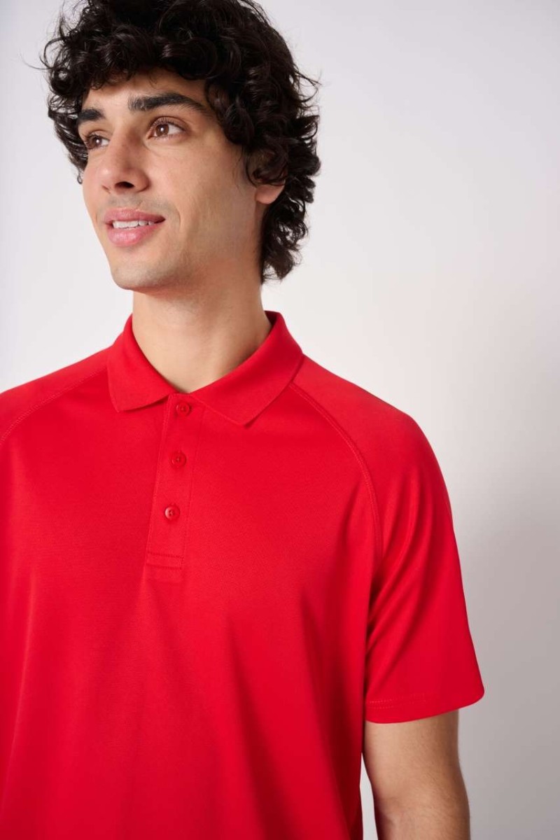 Tricou polo din poliester pentru bărbați iDeal Basic