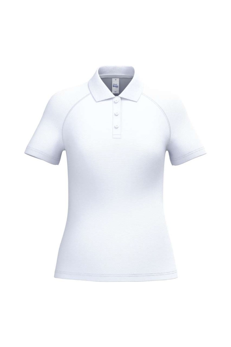 LADIES' BASIC POLYESTER POLO SHIRT