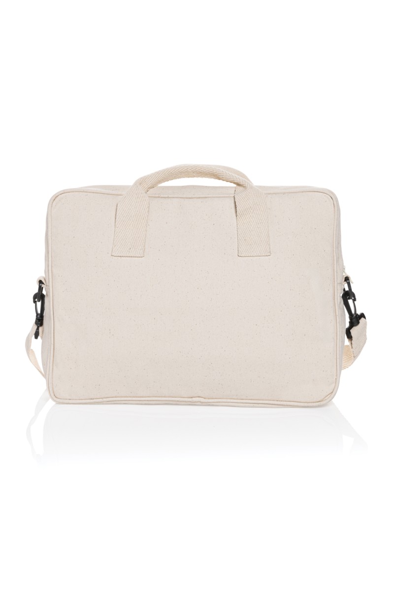 "Geantă laptop Laluka AWARE™ 15.4"" din bumbac reciclat"