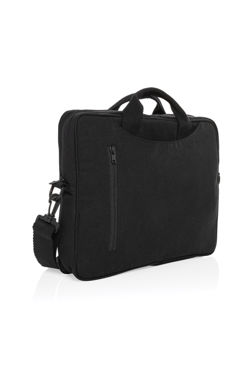 Laluka AWARE™ recycled cotton 15.4 inch laptop bag