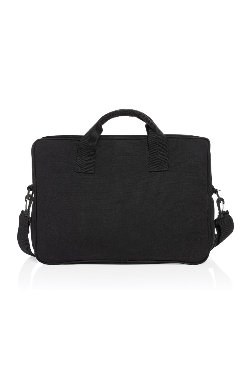 Laluka AWARE™ recycled cotton 15.4 inch laptop bag