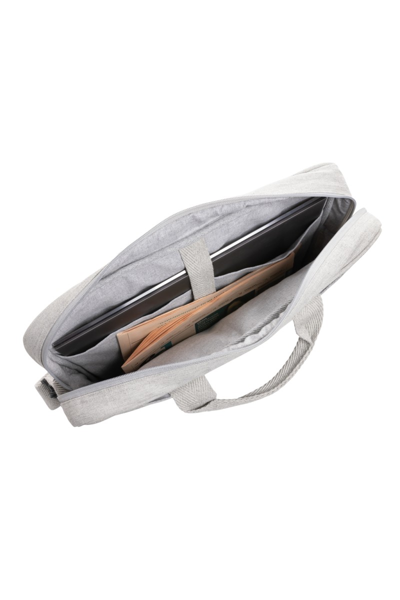 Laluka AWARE™ recycled cotton 15.4 inch laptop bag