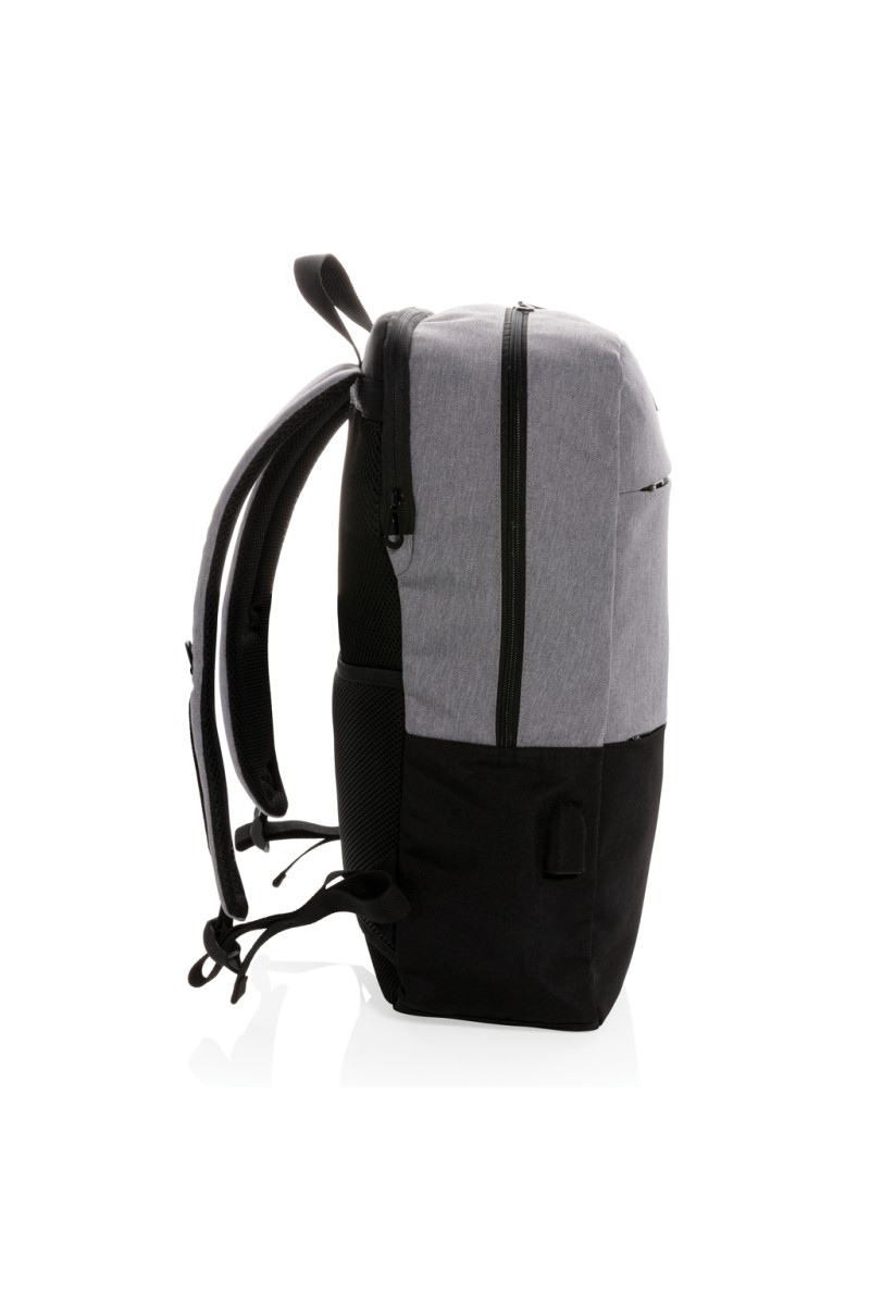 Modern 15.6" USB & RFID laptop backpack PVC free
