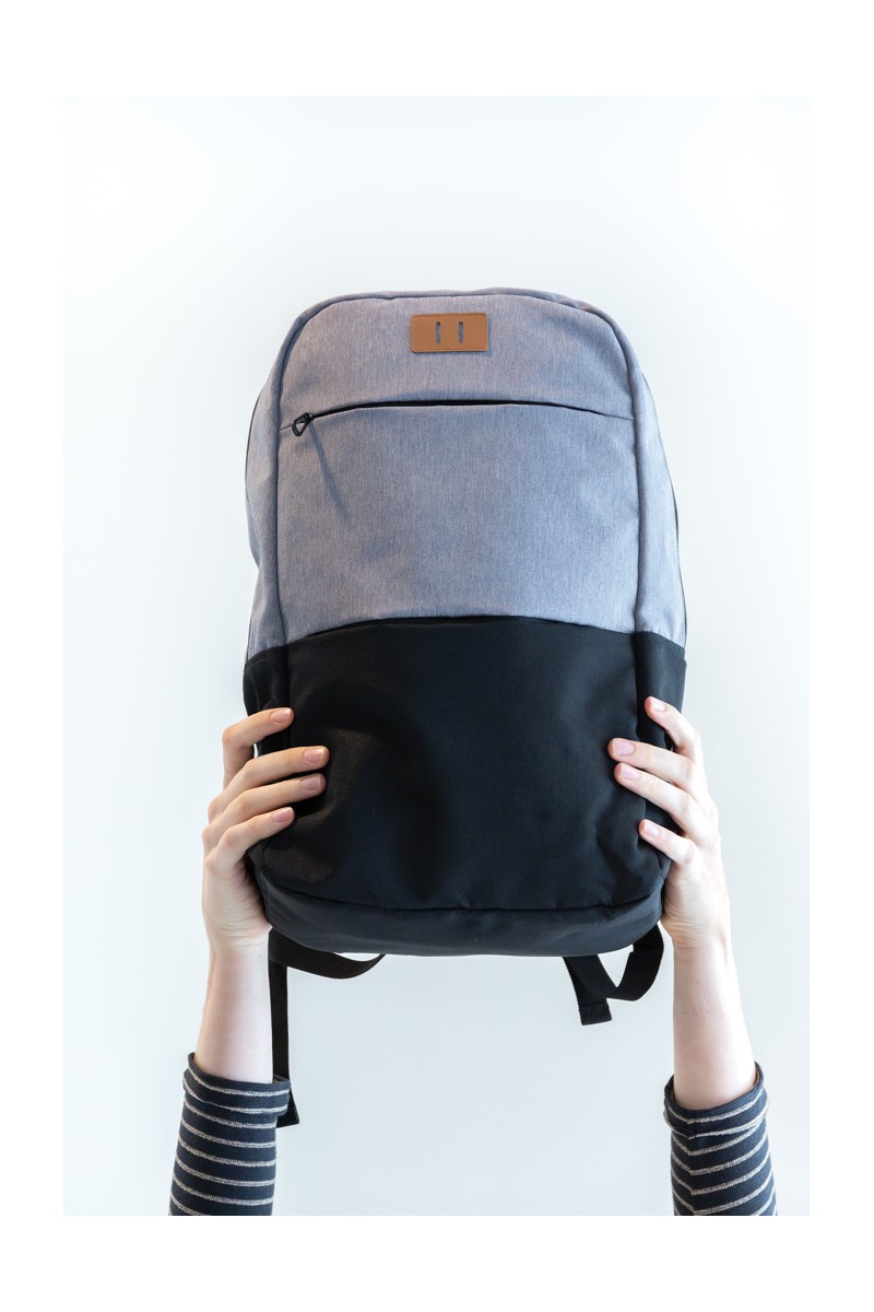 Modern 15.6" USB & RFID laptop backpack PVC free