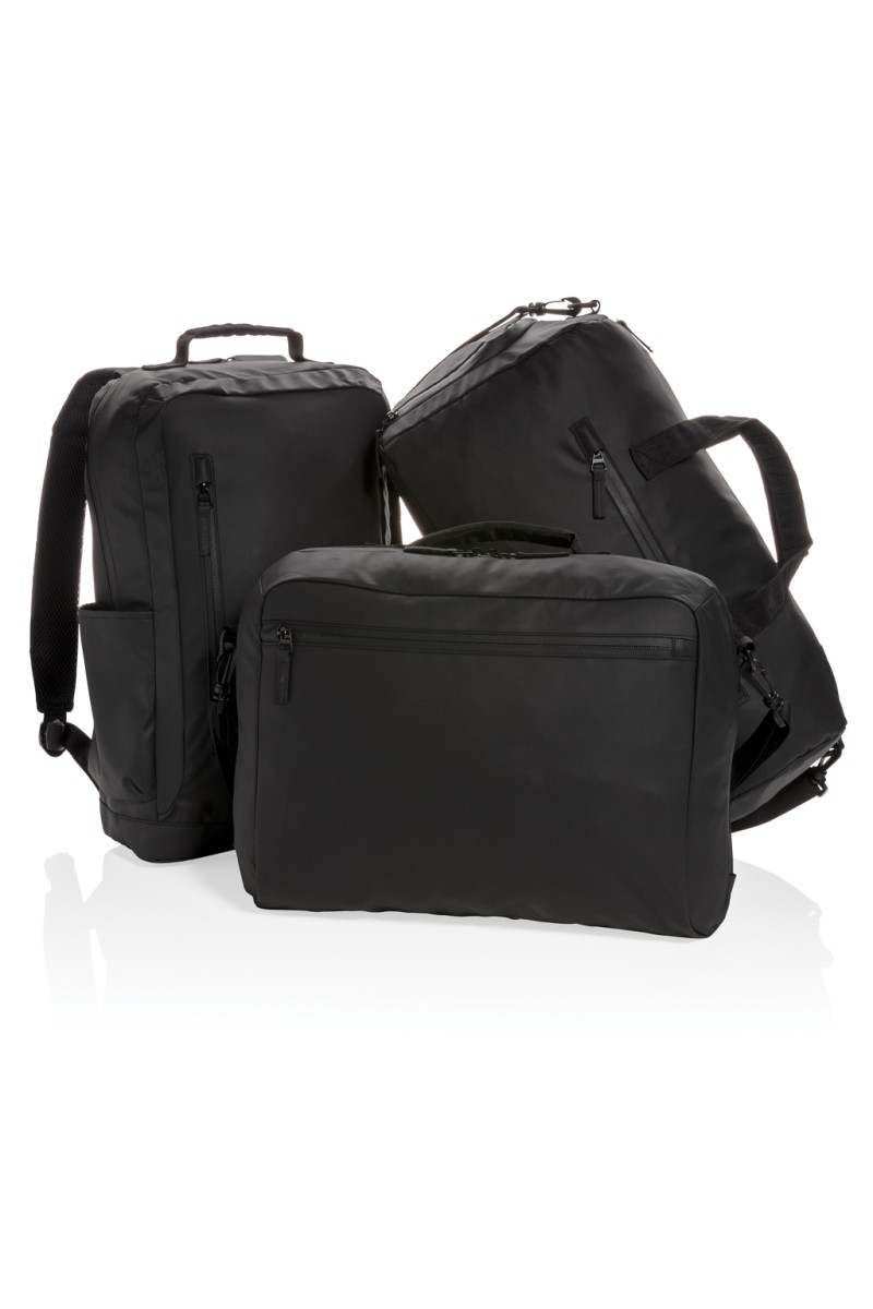 "Rucsac negru pentru laptop 15.6"" Fashion, fără PVC"