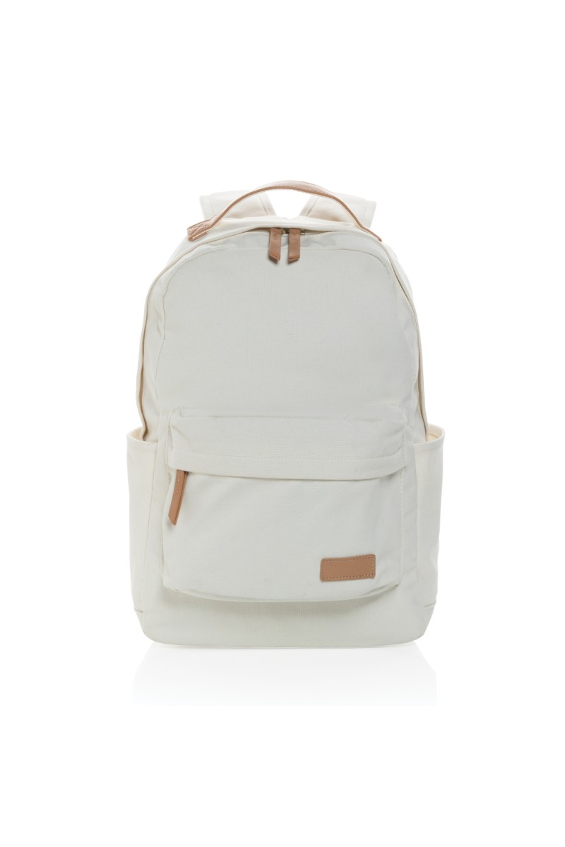 Impact AWARE™ 16 oz. recycled canvas backpack