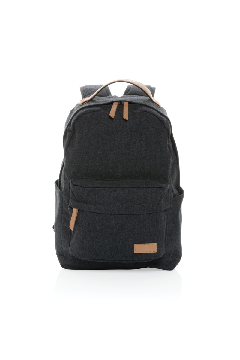 Impact AWARE™ 16 oz. recycled canvas backpack
