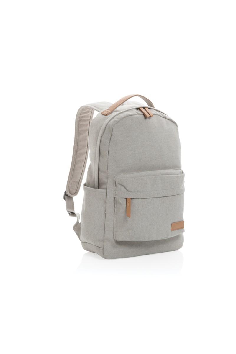 Impact AWARE™ 16 oz. recycled canvas backpack