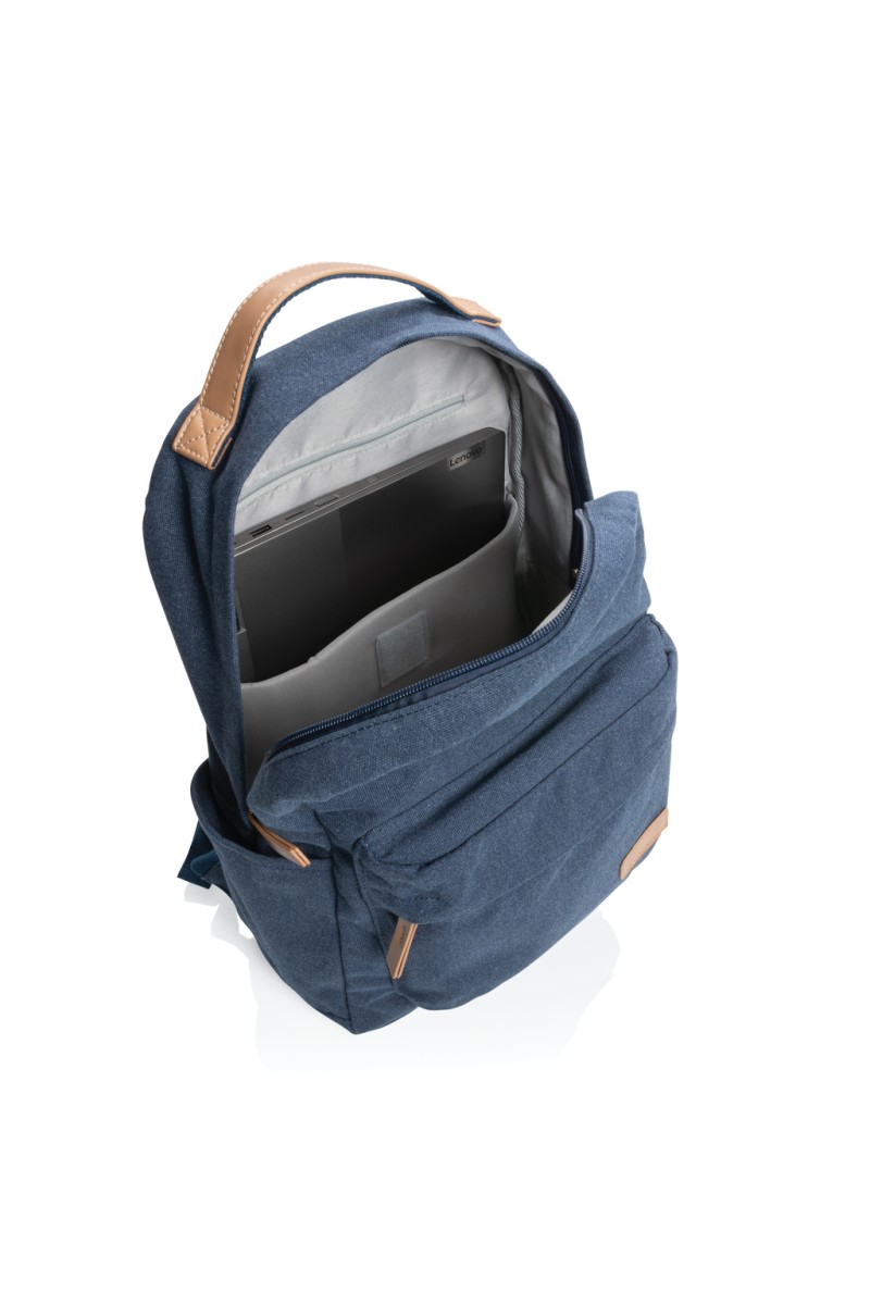 Impact AWARE™ 16 oz. recycled canvas backpack