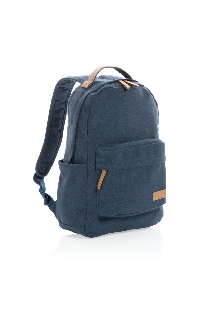 Impact AWARE™ 16 oz. recycled canvas backpack