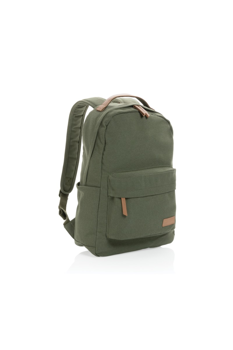 Impact AWARE™ 16 oz. recycled canvas backpack