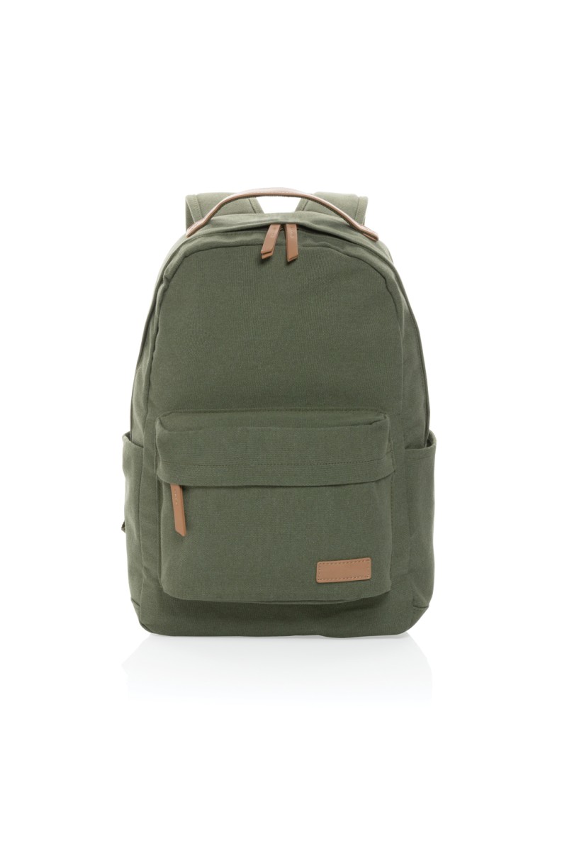 Impact AWARE™ 16 oz. recycled canvas backpack