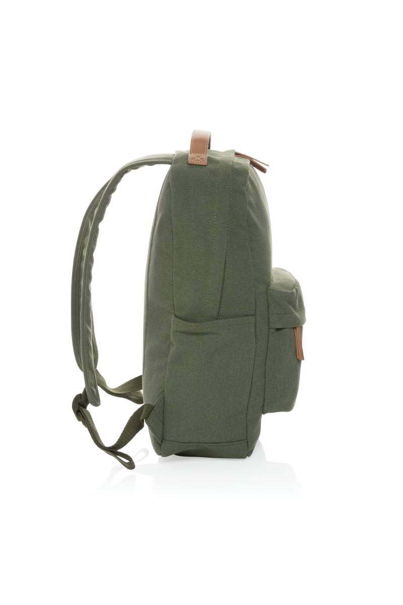 Impact AWARE™ 16 oz. recycled canvas backpack