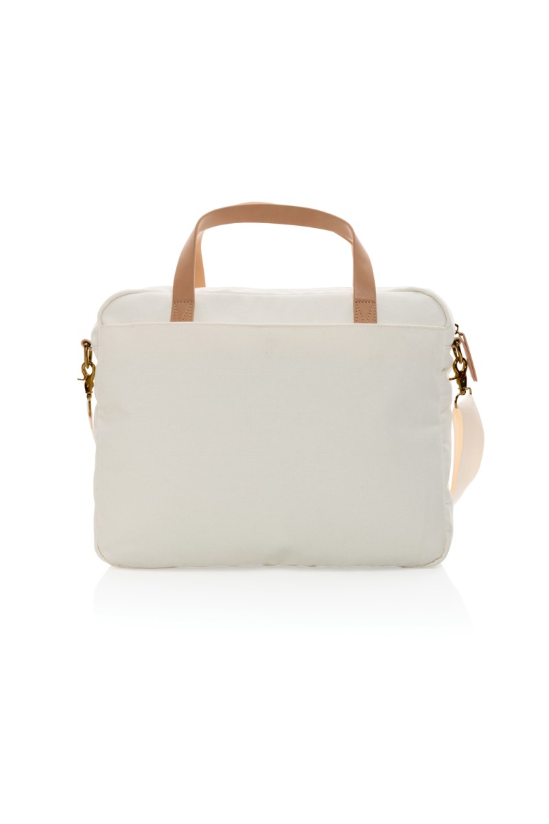 Impact AWARE™ 16 oz. recycled canvas laptop bag