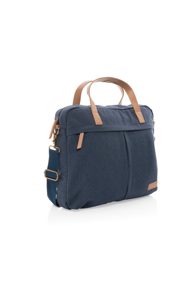 Impact AWARE™ 16 oz. recycled canvas laptop bag