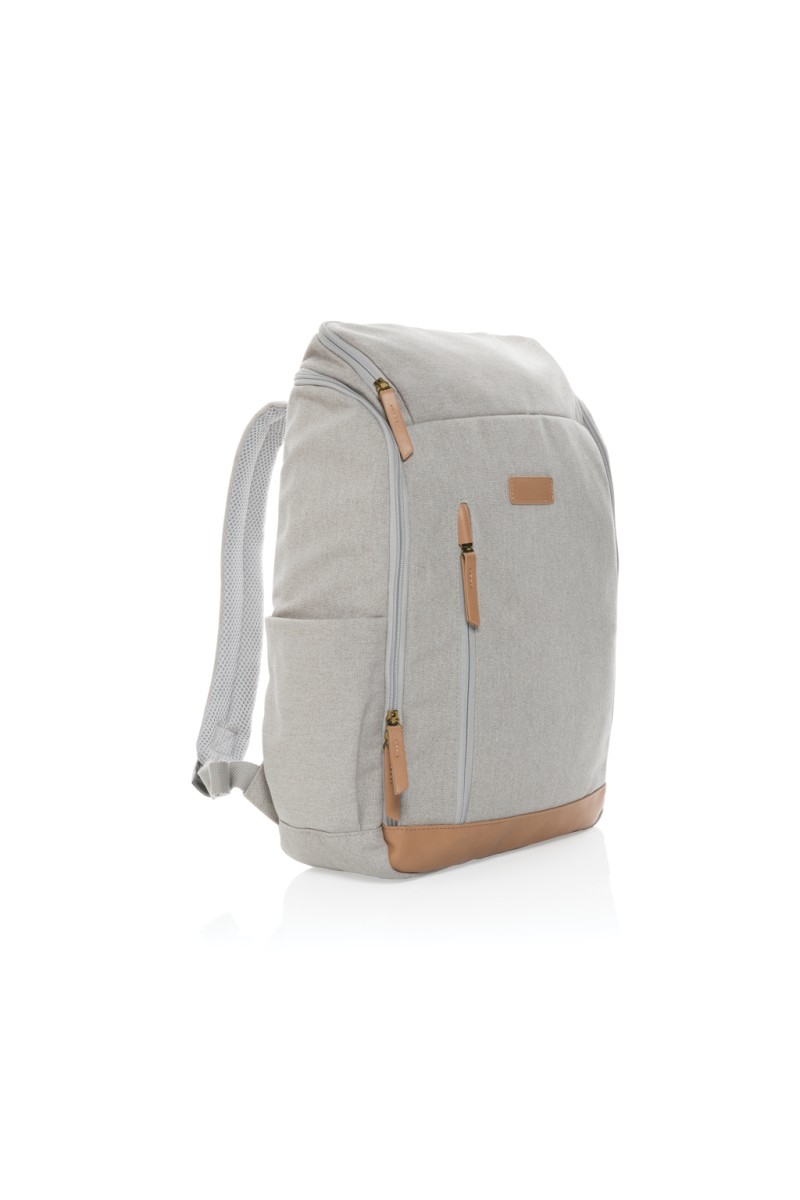"Rucsac laptop 15"" din pânză reciclată Impact AWARE™ 16 oz.