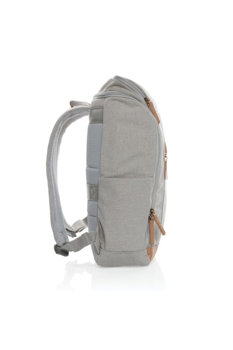 "Rucsac laptop 15"" din pânză reciclată Impact AWARE™ 16 oz.